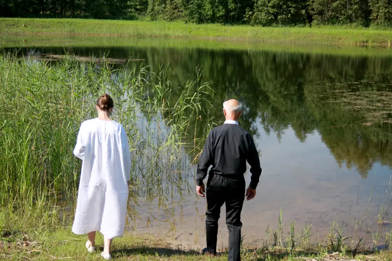 Kristības un bērnu svētīšana Olaines draudzē