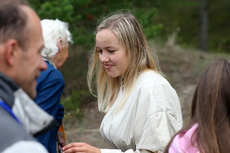 Lielā telts sanāksme Mazirbē