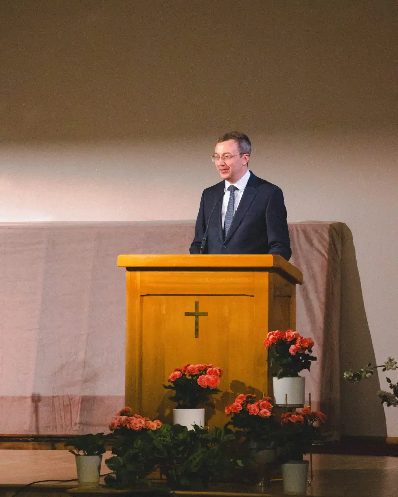Adventistu draudzes 130 gadu jubilejas dievkalpojums un kristības