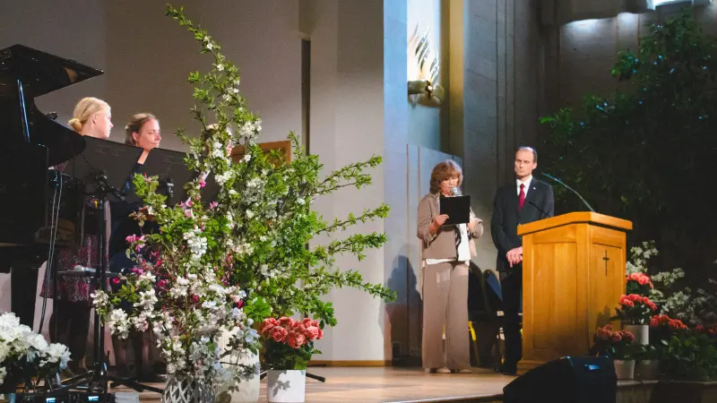 Adventistu draudzes 130 gadu jubilejas dievkalpojums un kristības
