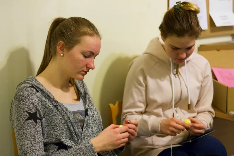 Labdarības pasākums ar ADRAs paciņām Tukuma draudzē