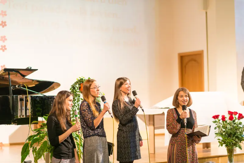 Sv. Vakarēdiena dievkalpojums Rīgas 1. draudzē