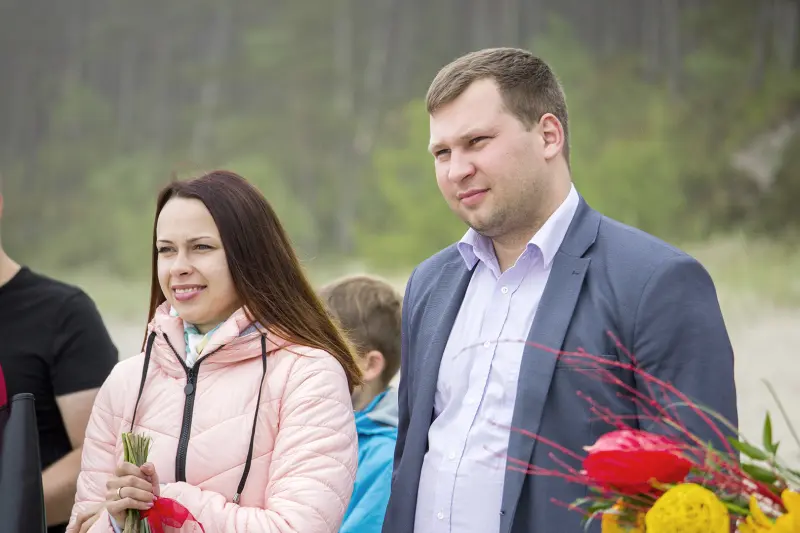 Kristības Klapkalnciema jūrmalā - Tukuma draudze