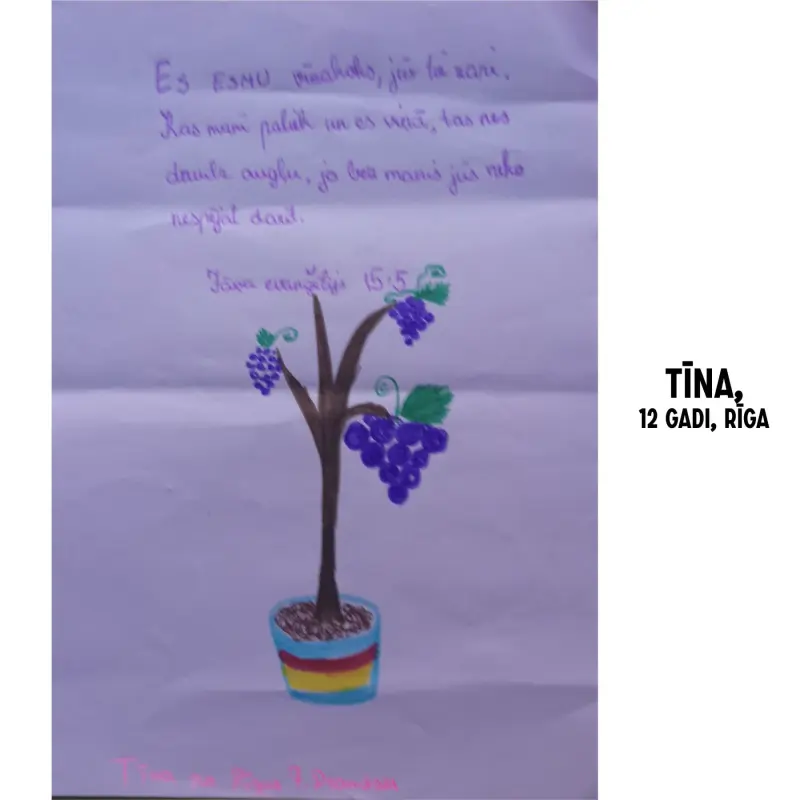 Konkursa "Apsolījumu dārgumu lāde" bērnu zīmējumi