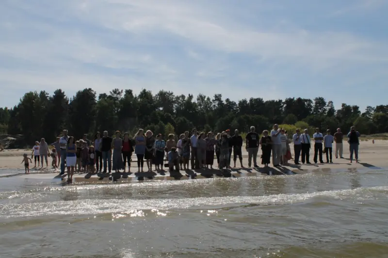 Beates Birziņas kristības jūrā