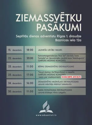 Ziemassvētku pasākumi 