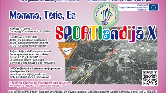 Mamma, Tētis, Es SPORTlandijā X