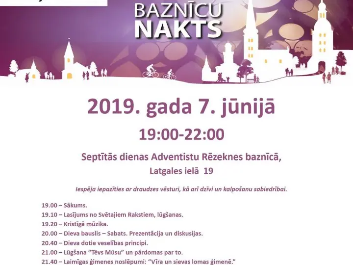 Baznīcu nakts adventistu draudzēs