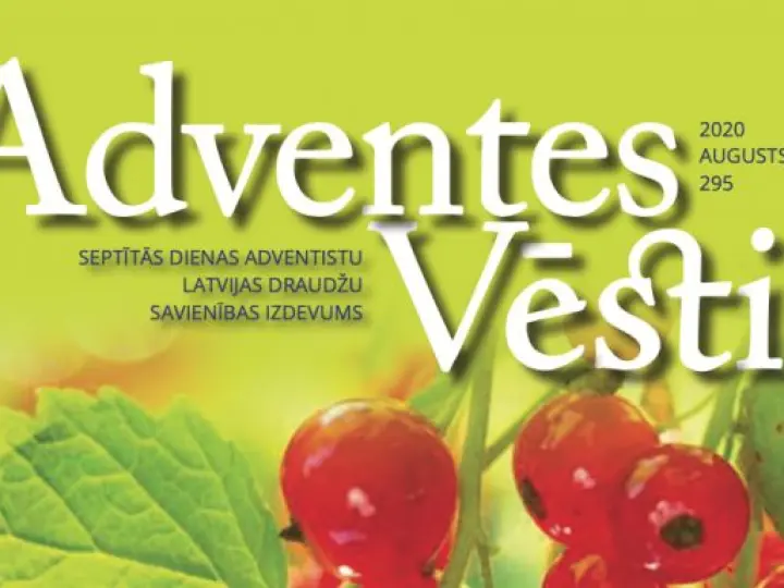 Žurnāls “Adventes Vēstis” augustā