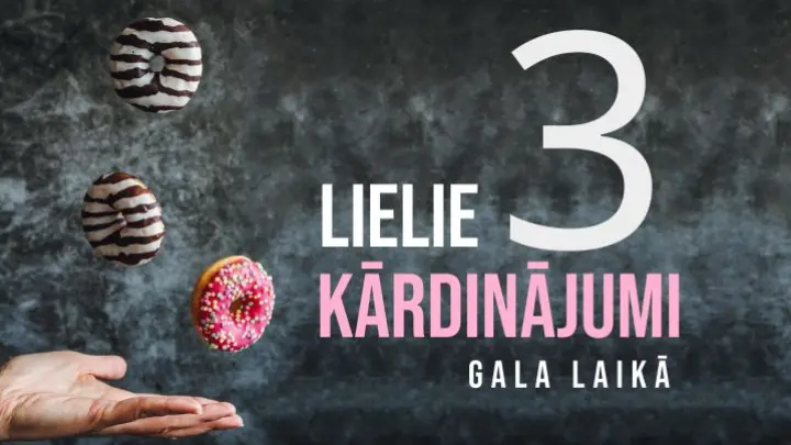 3 Lielie kārdinājumi gala laikā