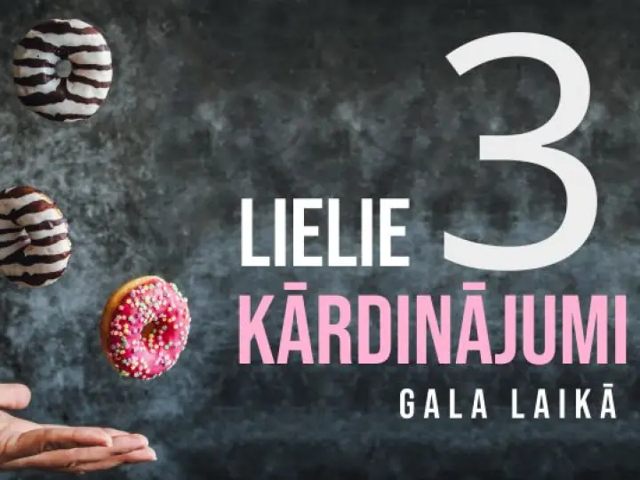 3 Lielie kārdinājumi gala laikā