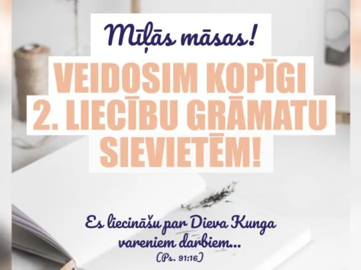Sākusies otrās sieviešu liecību grāmatas veidošana