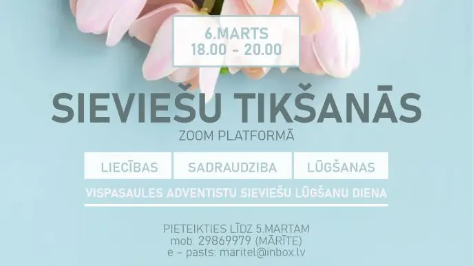 Sieviešu tikšanās - Vispasaules sieviešu lūgšanu diena