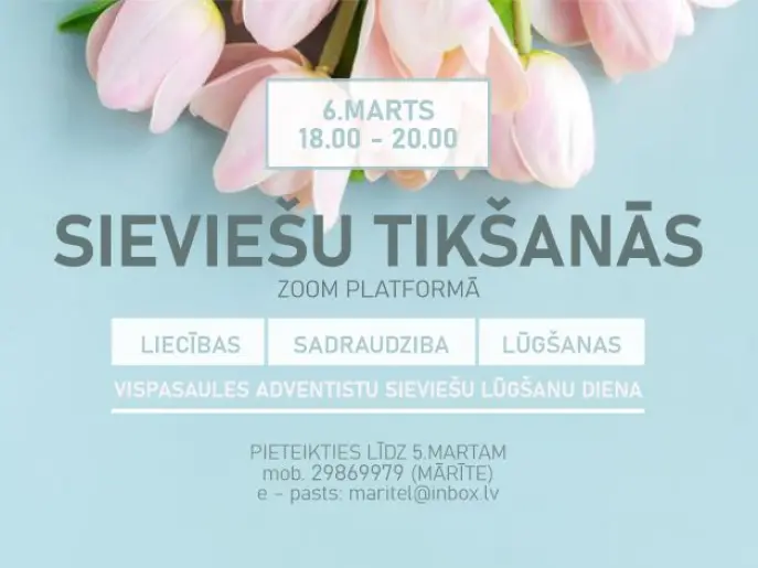Sieviešu tikšanās - Vispasaules sieviešu lūgšanu diena