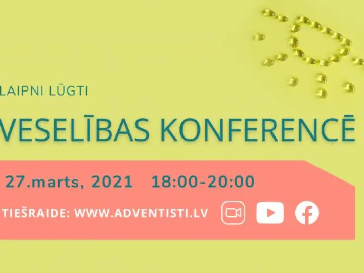 Veselības konference - 27. martā