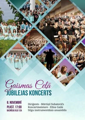 Kora "Gaismas Ceļā" jubilejas koncerts