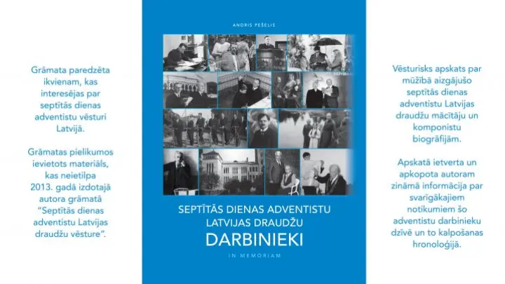 TAPUSI JAUNA GRĀMATA - "SDA Latvijas draudžu darbinieki"