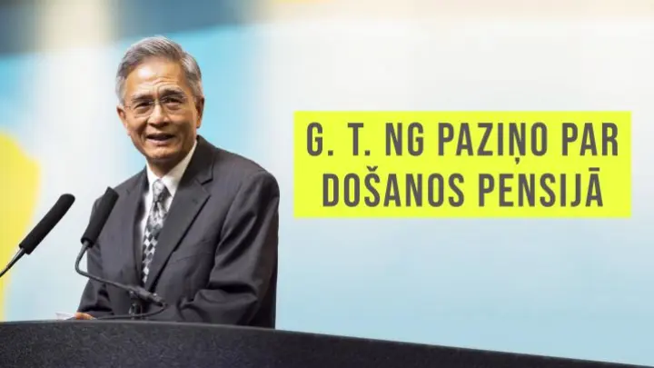 Ģenerālkonferences sekretārs G. T. Ng paziņo par došanos pensijā