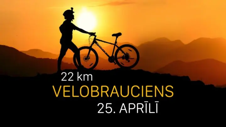 Velotreniņš - 25. aprīlī