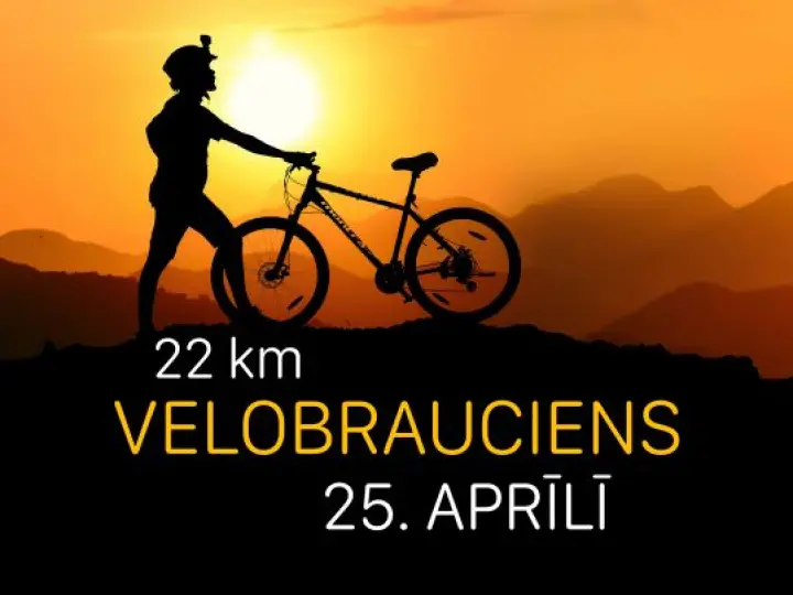Velotreniņš - 25. aprīlī