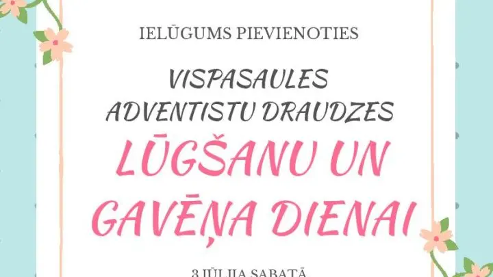 Lūgšanu un gavēņa diena