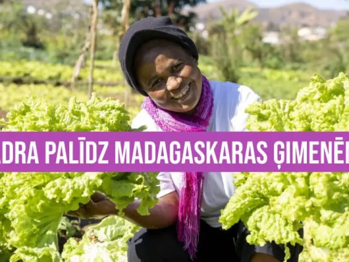 ADRA palīdz Madagaskaras ģimenēm