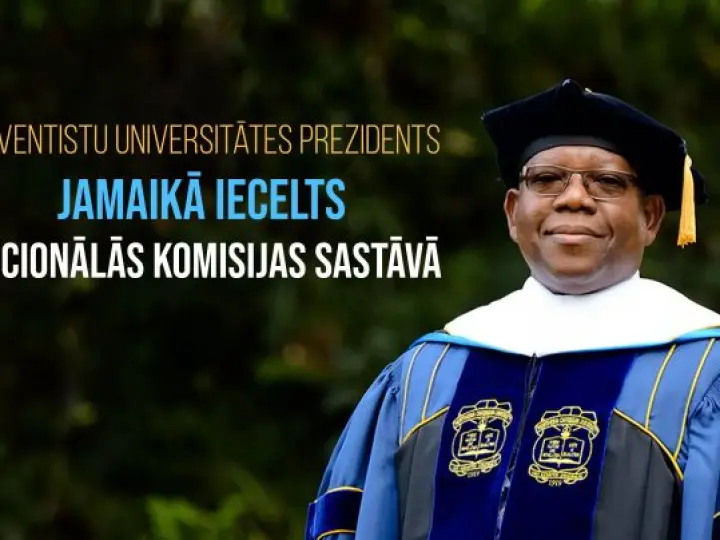 Adventistu universitātes prezidents Jamaikā iecelts Nacionālās komisijas sastāvā