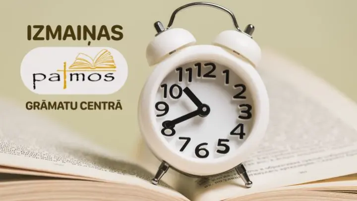 "Patmos" grāmatu centrs strādās attālināti
