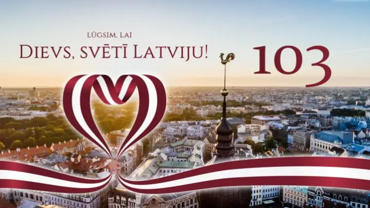 Dievs, svētī Latviju!
