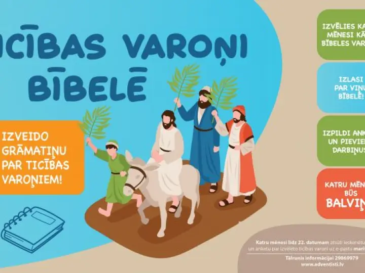 Ticības varoņi Bībelē - Bērnu grāmatiņa