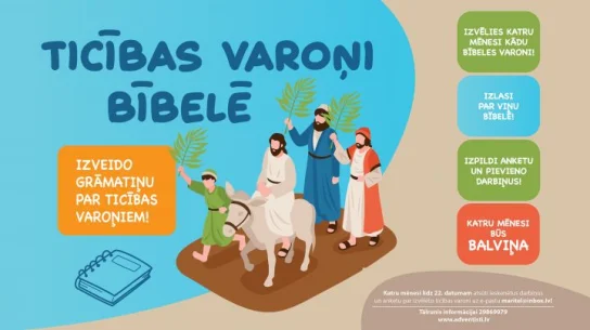 Ticības varoņi Bībelē - Bērnu grāmatiņa
