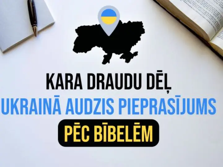 Kara draudu dēļ Ukrainā audzis pieprasījums pēc Bībelēm