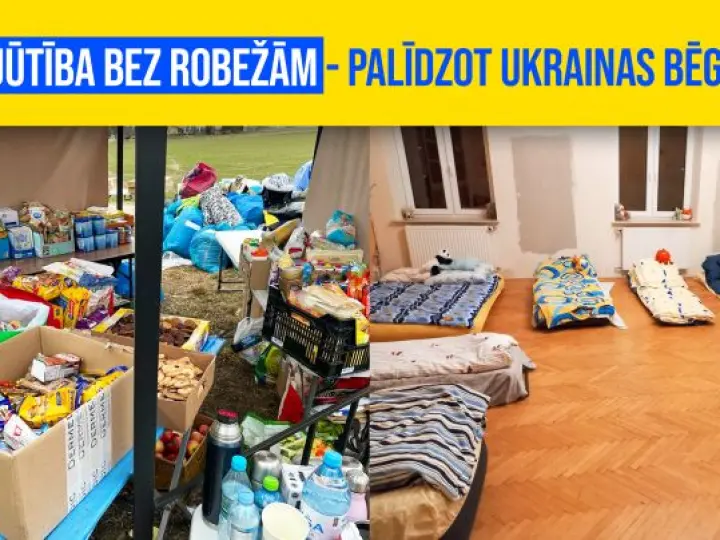 Līdzjūtība bez robežām - palīdzot Ukrainas bēgļiem