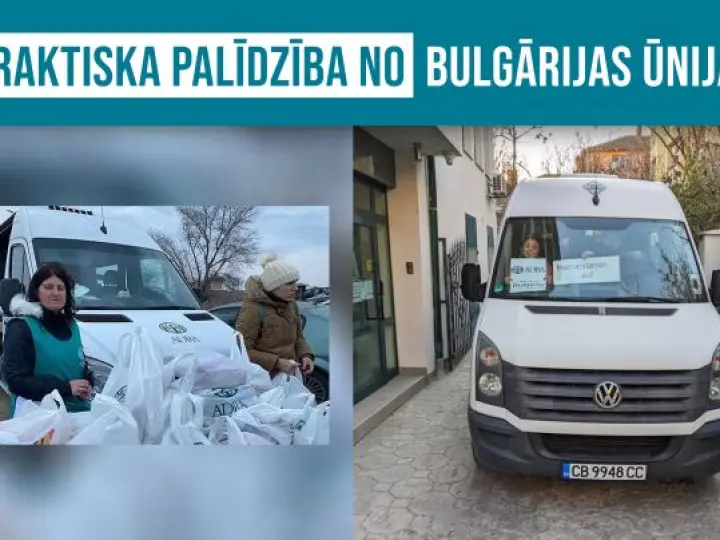 Praktiska palīdzība no Bulgārijas ūnijas