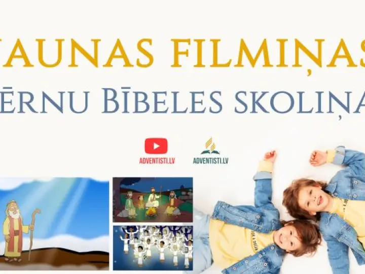 Jaunas filmiņas bērnu Bībeles skoliņai