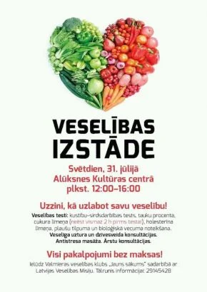 Veselības izstāde Alūksnē