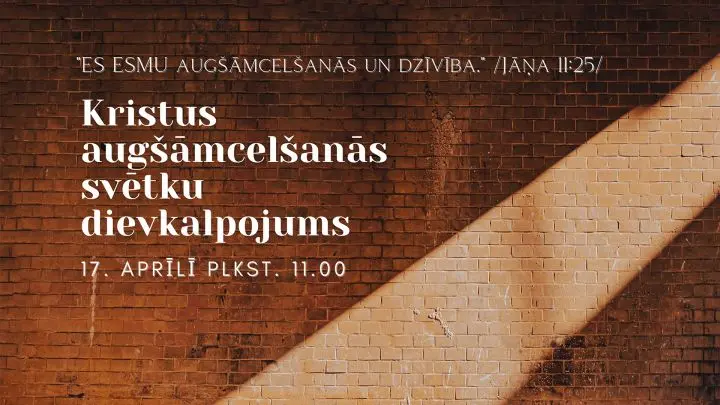 Kristus augšāmcelšanās svētku dievkalpojums