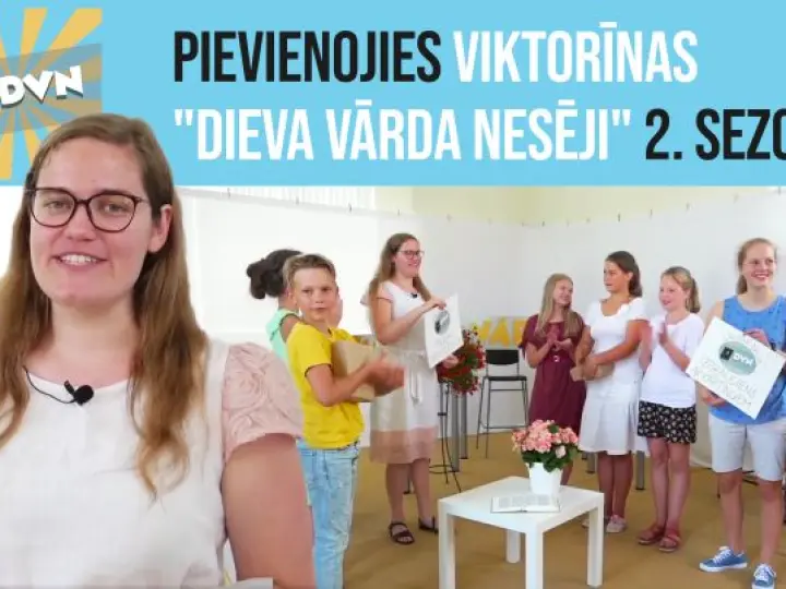 Pievienojies viktorīnas "Dieva vārda nesēji" 2. sezonai