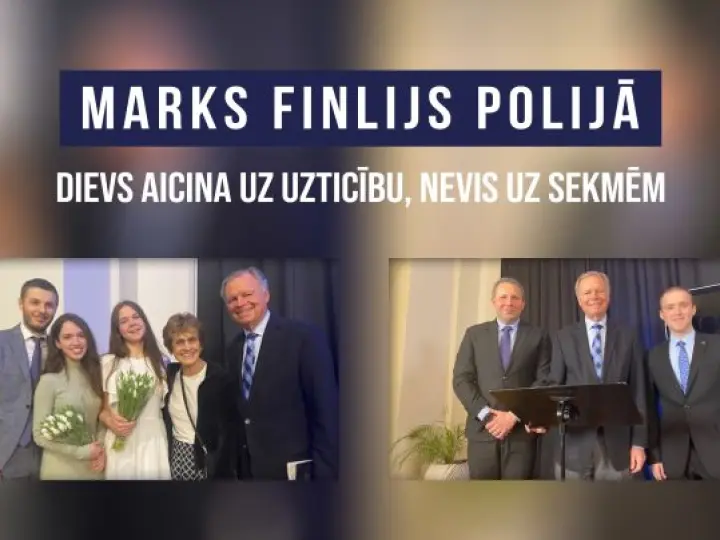 Marks Finlijs Polijā - Dievs aicina uz uzticību nevis uz sekmēm