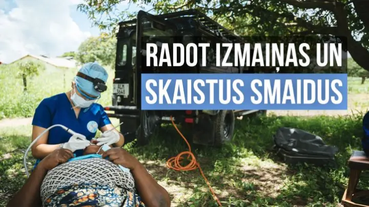 Radot izmaiņas un skaistus smaidus