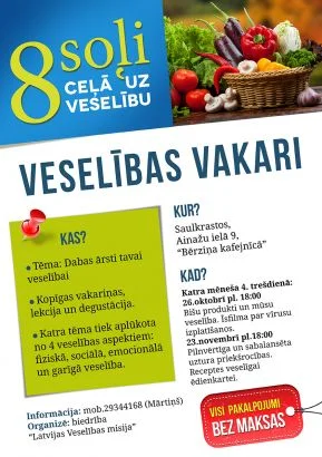 Veselības vakari Saulkrastos
