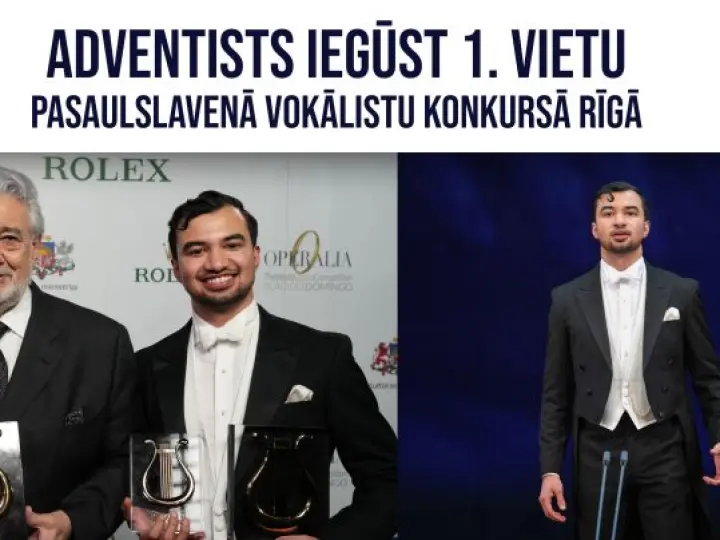 Adventists iegūst 1. vietu pasaulslavenā vokālistu konkursā Rīgā
