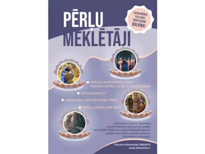 Konkurss bērniem - Pērļu meklētāji