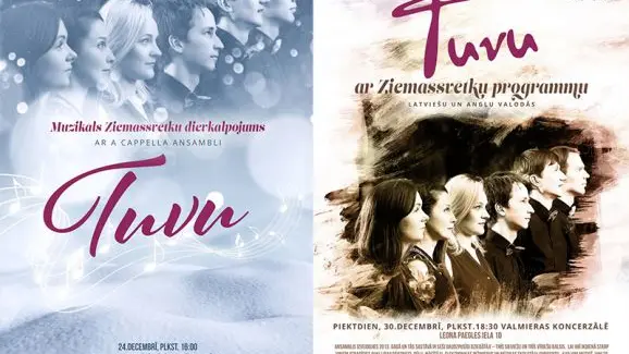 Ziemassvētki kopā ar a cappella ansambli "Tuvu"