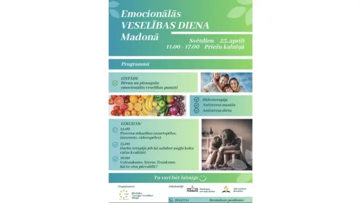 Emocionālās veselības diena Madonā