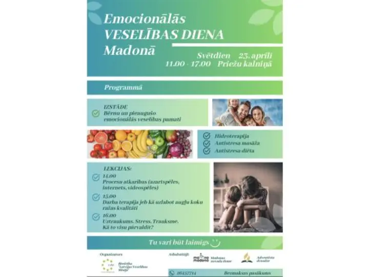 Emocionālās veselības diena Madonā