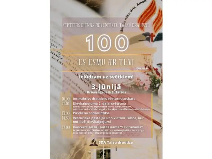 Talsu draudzei 100 gadi