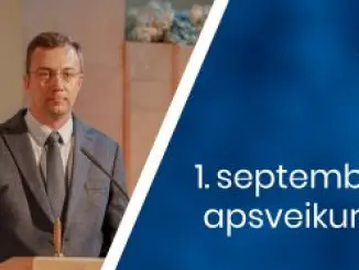 LDS prezidenta Imanta Ģipšļa apsveikums 1. septembrī