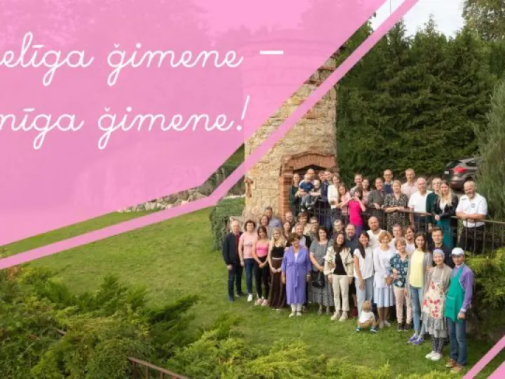 Veselīga ģimene – laimīga ģimene!
