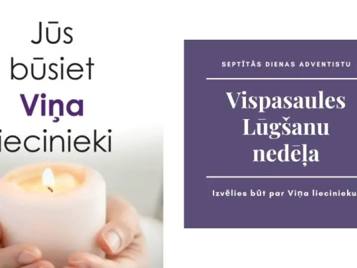SDA Vispasaules lūgšanu nedēļa